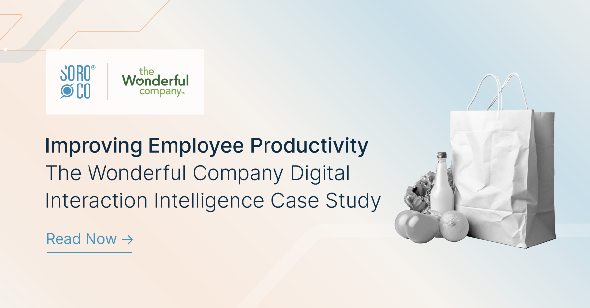 FMCG The Wonderful Company Digital Interaction Intelligence Case Study